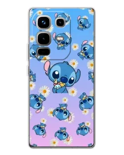 Чехол для Infinix Note 50 с картинкой «Паттерн со Стичем»