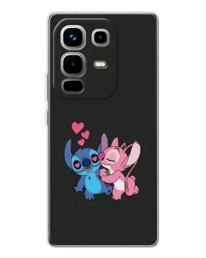 Чехол для Infinix Note 50 с картинкой «Анжел целует Стича» Чехол для Infinix Note 50 с картинкой «Анжел целует Стича»