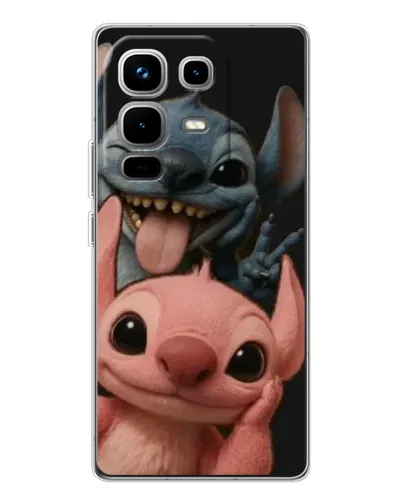 Чехол для Infinix Note 50 с картинкой «Стич и Ангел» Чехол для Infinix Note 50 с картинкой «Стич и Ангел»