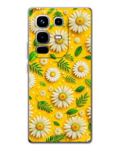 Чехол для Infinix Note 50 с картинкой «Ромашковое солнце» Чехол для Infinix Note 50 с картинкой «Ромашковое солнце»
