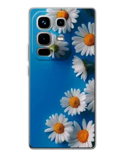 Чехол для Infinix Note 50 с картинкой «Белоснежные маргаритки»