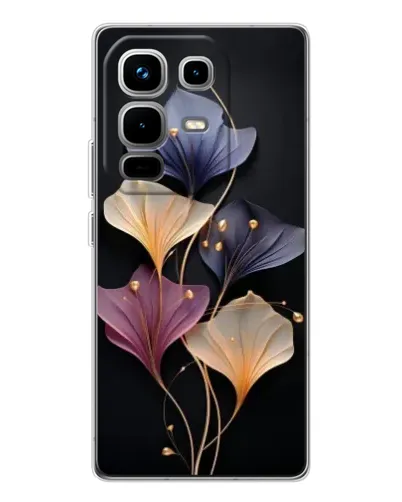 Чехол для Infinix Note 50 с картинкой «Лиловые цветы грации» Чехол для Infinix Note 50 с картинкой «Лиловые цветы грации»
