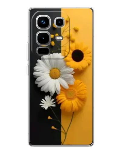 Чехол для Infinix Note 50 с картинкой «Подсолнух и ромашка» Чехол для Infinix Note 50 с картинкой «Подсолнух и ромашка»