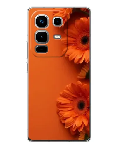 Чехол для Infinix Note 50 с картинкой «Оранжевые герберы» Чехол для Infinix Note 50 с картинкой «Оранжевые герберы»