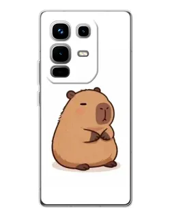 Чехол для Infinix Note 50 с картинкой «Толстенькая капибара»