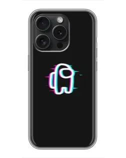 Чехол для Infinix Note 60 Pro с картинкой «Among Us неон»