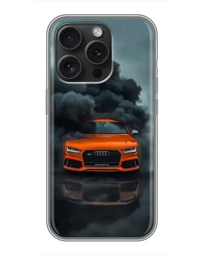Чехол для Infinix Note 60 Pro с картинкой «Audi в облаках дыма» Чехол для Infinix Note 60 Pro с картинкой «Audi в облаках дыма»