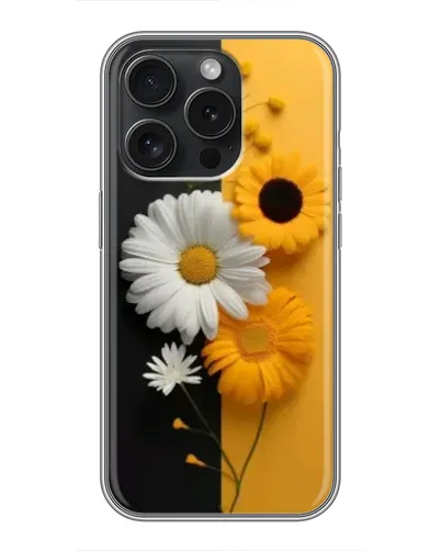 Чехол для Infinix Note 60 Pro с картинкой «Подсолнух и ромашка»