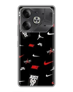 Чохол для Infinix Note 60 Ultra з картинкою «Nike Mix Pattern»