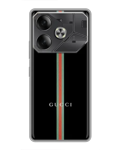 Чехол для Infinix Note 60 Ultra с картинкой «Gucci — строгая линия» Чехол для Infinix Note 60 Ultra с картинкой «Gucci — строгая линия»
