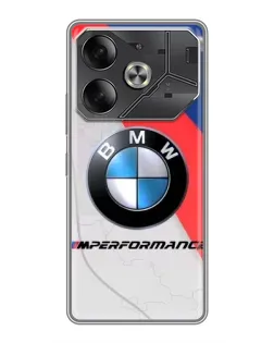 Чехол для Infinix Note 60 Ultra с картинкой «BMW Performance стиль»