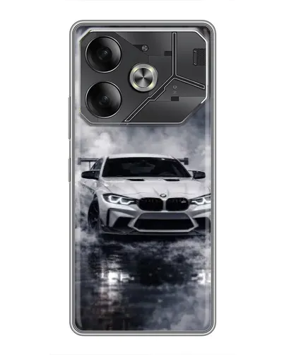 Чохол для Infinix Note 60 Ultra з картинкою «BMW крізь туман»