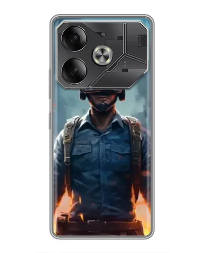 Чехол для Infinix Note 60 Ultra с картинкой «PUBG — реалистичный герой» Чехол для Infinix Note 60 Ultra с картинкой «PUBG — реалистичный герой»