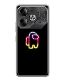 Чехол для Infinix Note 60 Ultra с картинкой «Among Us градиент» Чехол для Infinix Note 60 Ultra с картинкой «Among Us градиент»