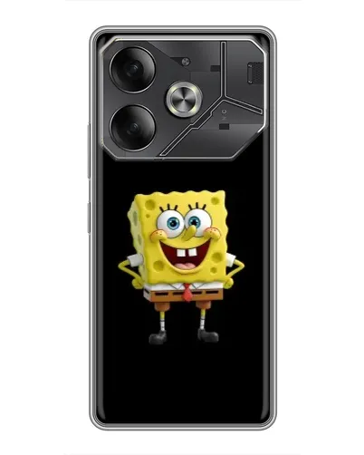 Чехол для Infinix Note 60 Ultra с картинкой «Классический Губка Боб»