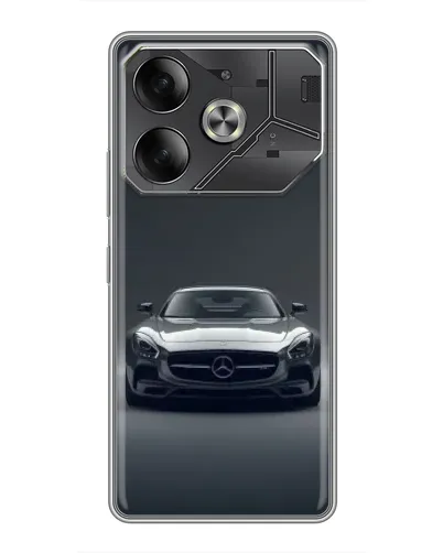 Чохол для Infinix Note 60 Ultra з картинкою «Mercedes на чорному»
