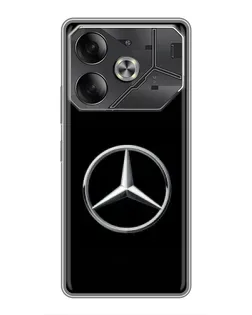 Чохол для Infinix Note 60 Ultra з картинкою «Mercedes класичний лого»