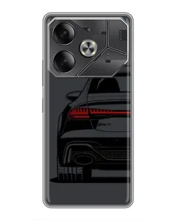 Чохол для Infinix Note 60 Ultra з картинкою «Задня частина Audi — арт»