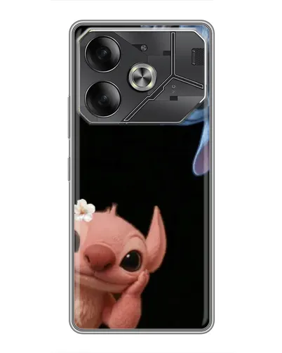 Чехол для Infinix Note 60 Ultra с картинкой «Фиолетовый туман роз»