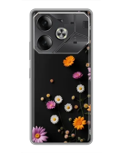 Чехол для Infinix Note 60 Ultra с картинкой «Цветочная композиция»