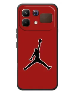 Чохол для Infinix Note 60 з картинкою «Jordan Red Back»