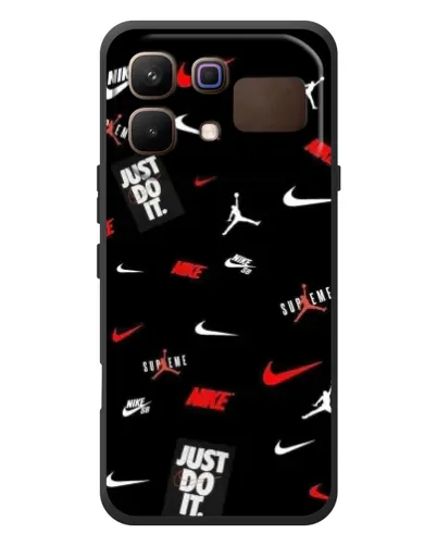 Чехол для Infinix Note 60 с картинкой «Nike Mix Pattern»
