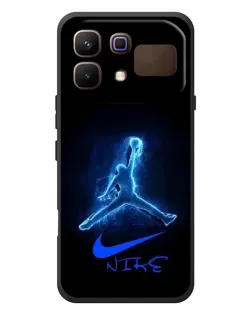 Чохол для Infinix Note 60 з картинкою «Jordan Neon Blue»