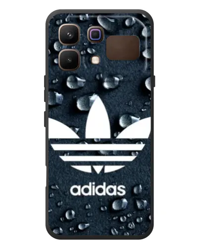 Чохол для Infinix Note 60 з картинкою «Adidas Trefoil Blue»