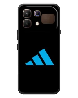 Чохол для Infinix Note 60 з картинкою «Adidas Cyan Logo»
