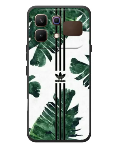 Чохол для Infinix Note 60 з картинкою «Пальмове листя адідас»