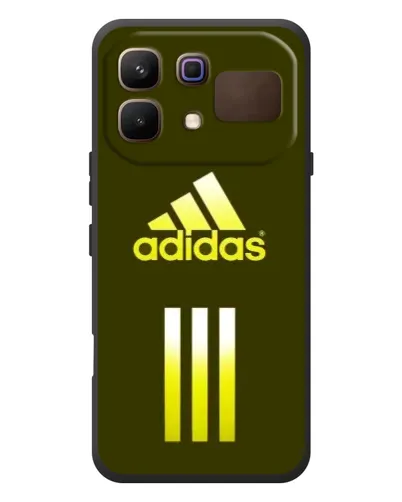 Чохол для Infinix Note 60 з картинкою «Оливковий градієнт Adidas»