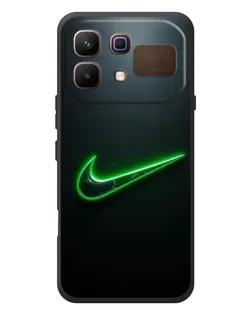 Чохол для Infinix Note 60 з картинкою «Неоновий контур Nike»