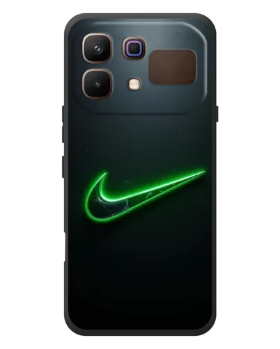 Чохол для Infinix Note 60 з картинкою «Неоновий контур Nike»