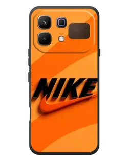 Чохол для Infinix Note 60 з картинкою «Помаранчевий драйв Nike»