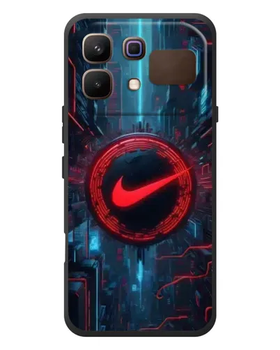 Чохол для Infinix Note 60 з картинкою «Техногенний стиль Nike»