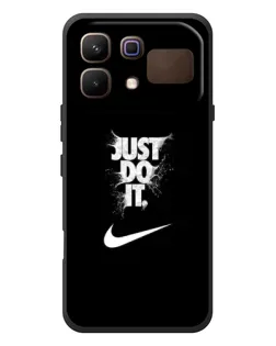 Чохол для Infinix Note 60 з картинкою «Текстовий принт Nike»