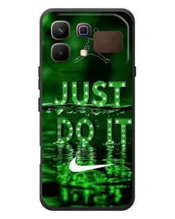 Чохол для Infinix Note 60 з картинкою «Зелений неоновий Nike»