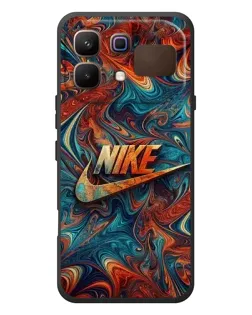 Чохол для Infinix Note 60 з картинкою «Nike в абстракції»