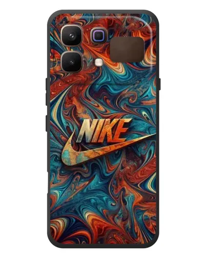 Чохол для Infinix Note 60 з картинкою «Nike в абстракції»