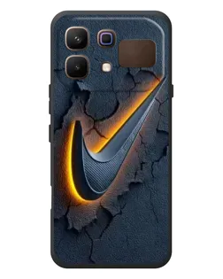 Чохол для Infinix Note 60 з картинкою «Об'ємний логотип Найк»