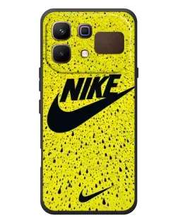 Чохол для Infinix Note 60 з картинкою «Жовтий текстурний Nike»
