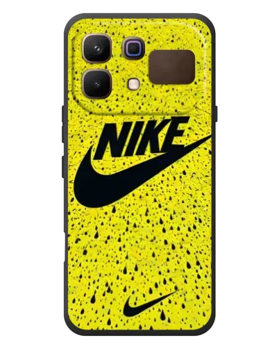 Чохол для Infinix Note 60 з картинкою «Жовтий текстурний Nike»