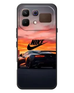 Чохол для Infinix Note 60 з картинкою «Nike та суперкар»