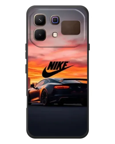 Чохол для Infinix Note 60 з картинкою «Nike та суперкар»