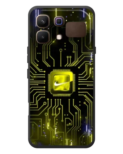 Чохол для Infinix Note 60 з картинкою «Nike — золота іскра»