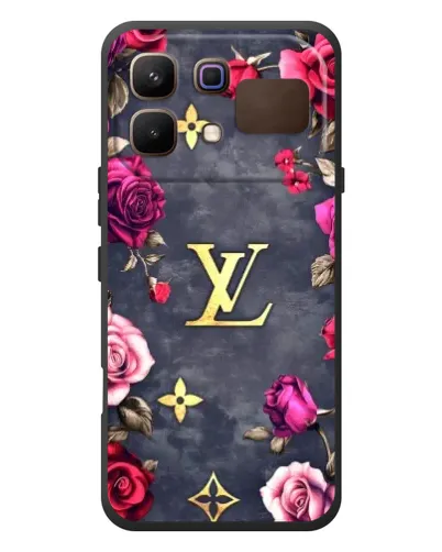 Чохол для Infinix Note 60 з картинкою «Квітковий Louis Vuitton»