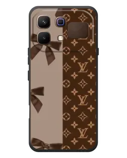 Чохол для Infinix Note 60 з картинкою «Louis Vuitton — банти»