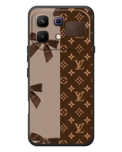 Чохол для Infinix Note 60 з картинкою «Louis Vuitton — банти»