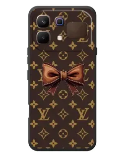 Чохол для Infinix Note 60 з картинкою «LV з бантом»