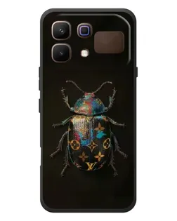 Чохол для Infinix Note 60 з картинкою «LV — мармуровий принт»